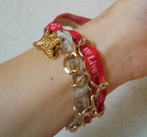 リボンブレスゴールドミックス