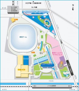 東京ドーム地図