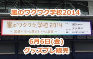 嵐のワクワク学校'14京セラのグッズ販売 列情報・待ち時間は？【twitter情報】